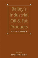 Bailey's Industrial Oil and Fat Products