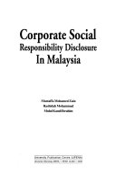 Corporate Social Responsibility Disclosure in Malaysia