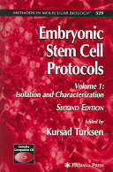 Embryonic Stem Cell Protocols