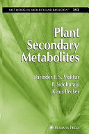 Plant Secondary Metabolites