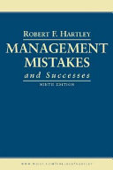 Management Mistakes and Successes