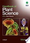 Handbook of Plant Science, 2 Volume Set