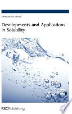 Development and Applications in Solubility