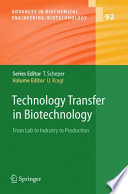 Technology Transfer in Biotechnology