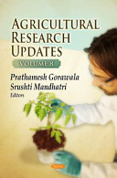 Agricultural Research Updates Volume 8