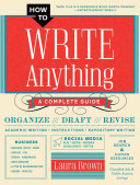 How to Write Anything